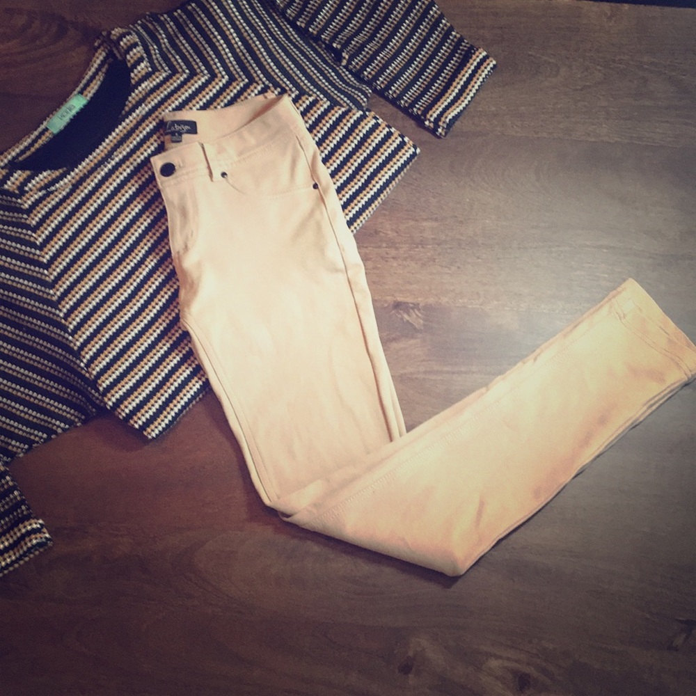 Tan Labijou stretch jeans